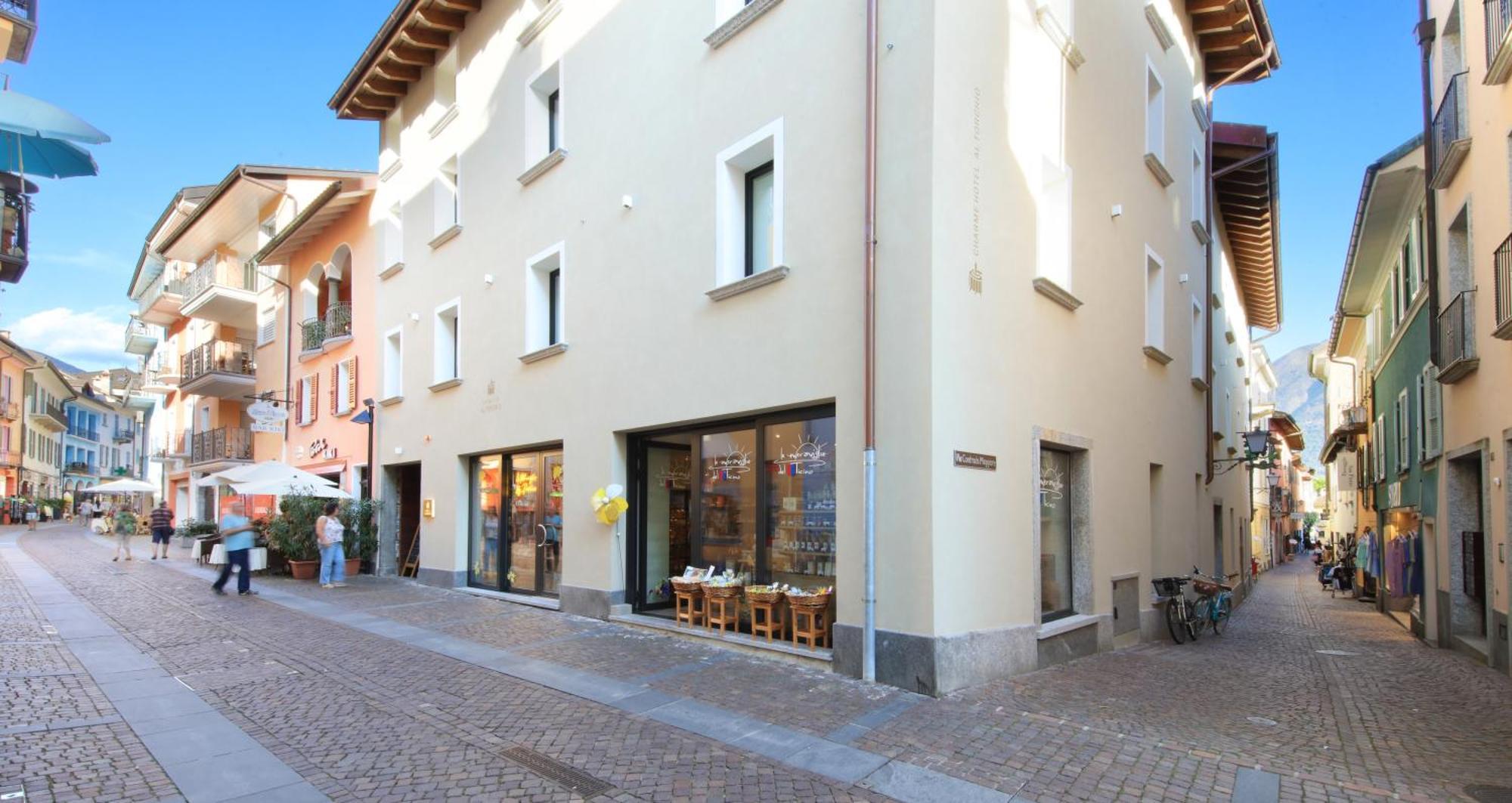 Charme Hotel Al Torchio Ascona Bagian luar foto